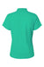 Paragon 104 Womens Saratoga Performance Moisture Wicking Mini Mesh Short Sleeve Polo Shirt Seagreen Flat Back