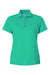 Paragon 104 Womens Saratoga Performance Moisture Wicking Mini Mesh Short Sleeve Polo Shirt Seagreen Flat Front