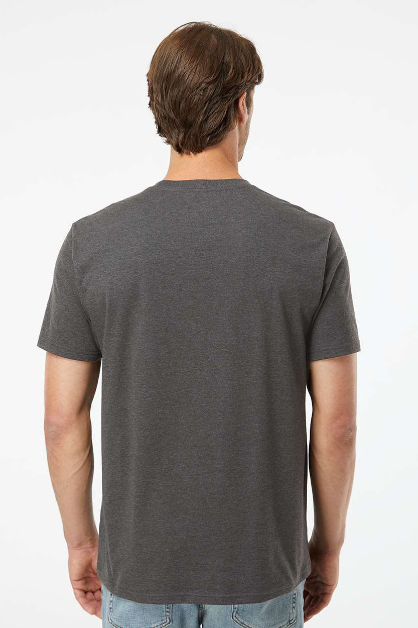 Kastlfel 2010 Mens Recycled Soft Short Sleeve Crewneck T-Shirt Carbon Grey Model Back