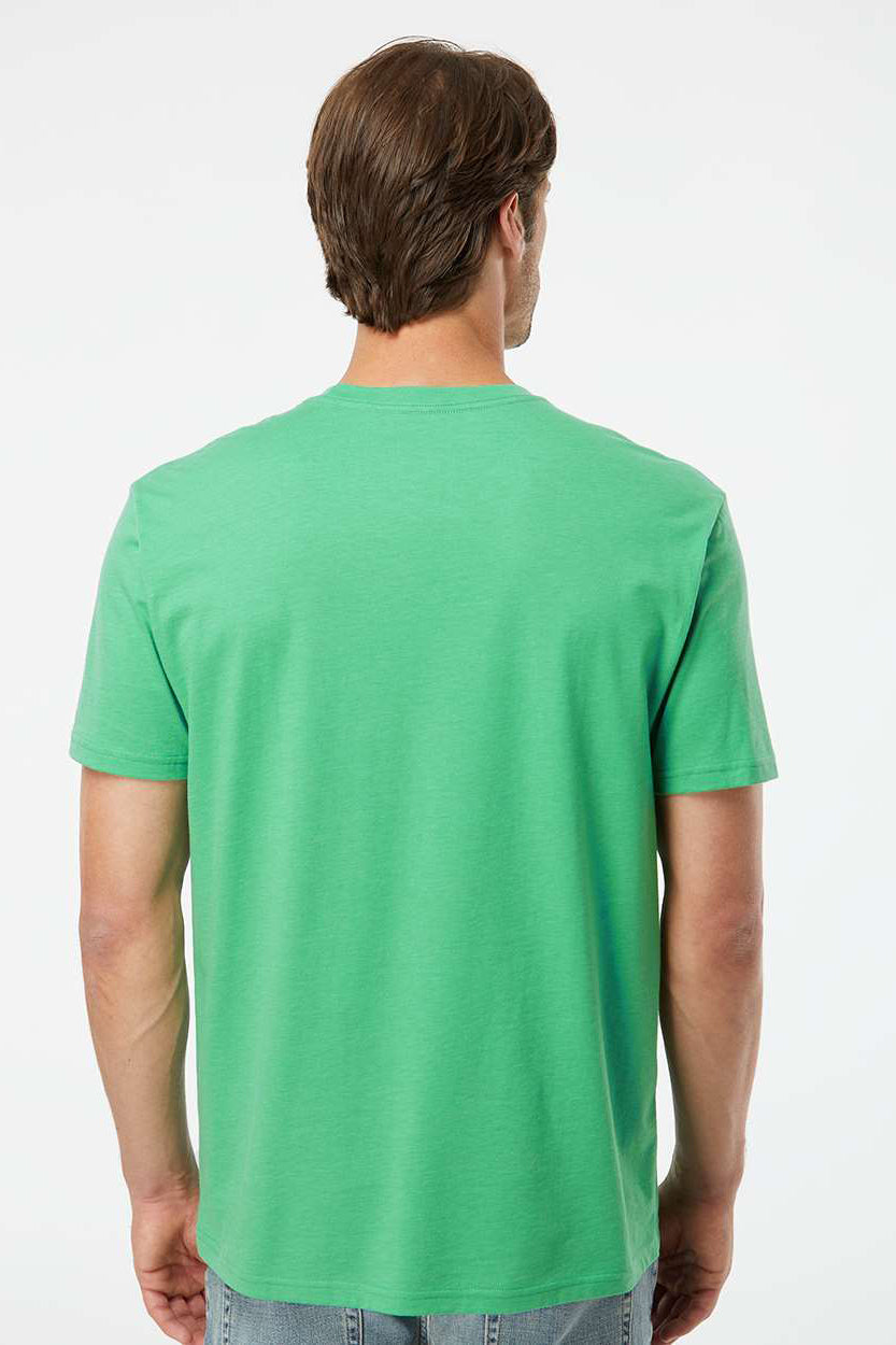 Kastlfel 2010 Mens Recycled Soft Short Sleeve Crewneck T-Shirt Green Model Back