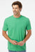 Kastlfel 2010 Mens Recycled Soft Short Sleeve Crewneck T-Shirt Green Model Front
