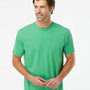 Kastlfel Mens Recycled Soft Short Sleeve Crewneck T-Shirt - Green - NEW