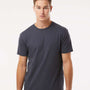 Kastlfel Mens Recycled Soft Short Sleeve Crewneck T-Shirt - Midnight Blue - NEW