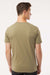 Kastlfel 2010 Mens Recycled Soft Short Sleeve Crewneck T-Shirt Moss Green Model Back