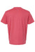 Kastlfel 2010 Mens Recycled Soft Short Sleeve Crewneck T-Shirt Red Flat Back