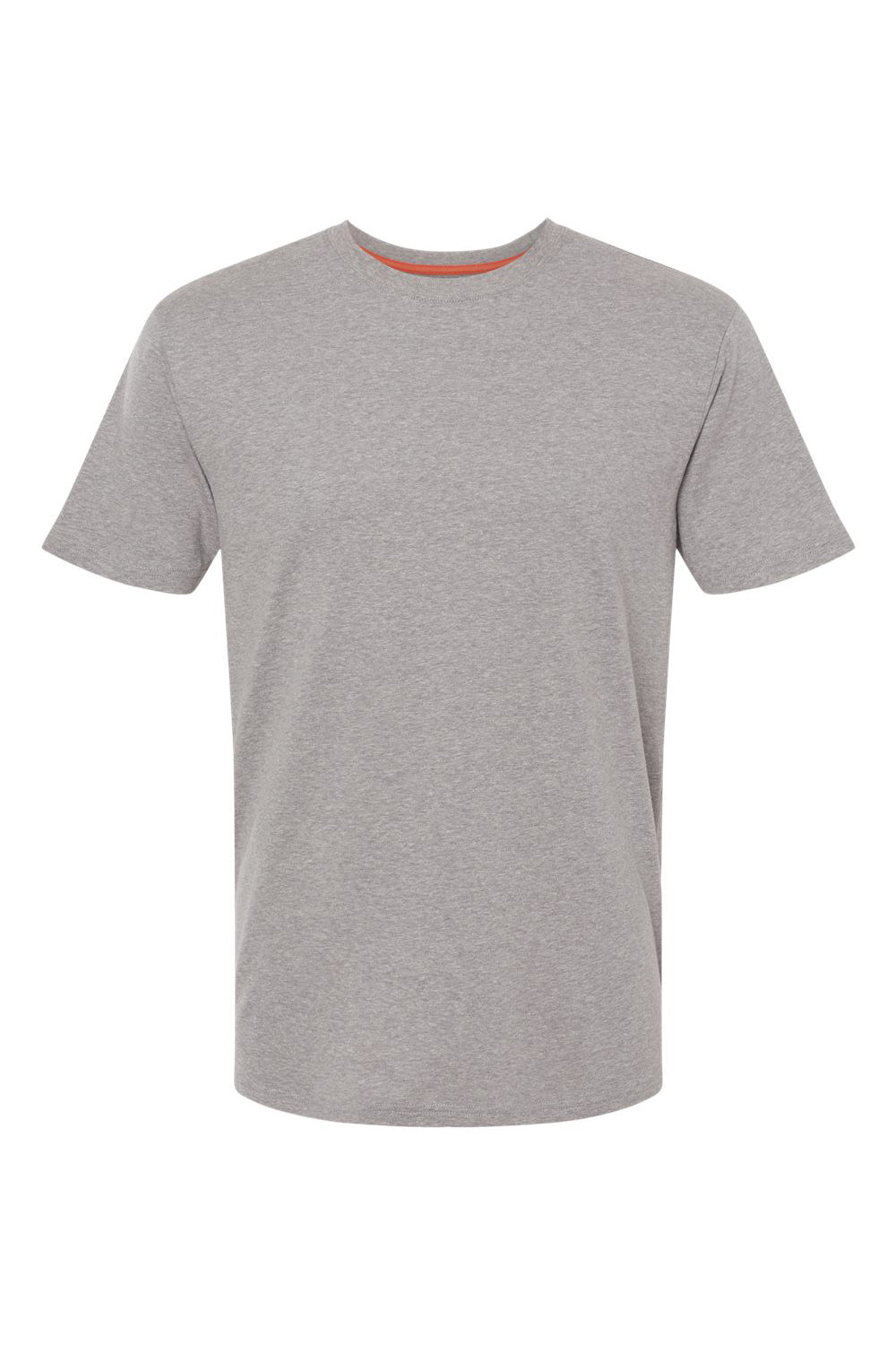 Kastlfel 2010 Mens Recycled Soft Short Sleeve Crewneck T-Shirt Steel Grey Flat Front