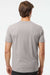 Kastlfel 2010 Mens Recycled Soft Short Sleeve Crewneck T-Shirt Steel Grey Model Back