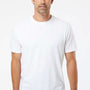 Kastlfel Mens Recycled Soft Short Sleeve Crewneck T-Shirt - White