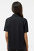 Paragon 108Y Youth Saratoga Performance Moisture Wicking Mini Mesh Short Sleeve Polo Shirt Black Model Back