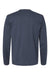 Kastlfel 2016 Mens Recycled Soft Long Sleeve Crewneck T-Shirt Midnight Blue Flat Back