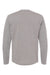 Kastlfel 2016 Mens Recycled Soft Long Sleeve Crewneck T-Shirt Steel Grey Flat Back