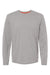Kastlfel 2016 Mens Recycled Soft Long Sleeve Crewneck T-Shirt Steel Grey Flat Front