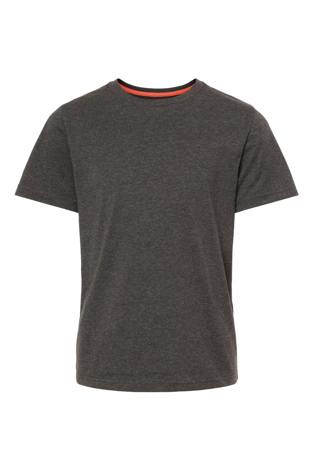 Kastlfel 2015 Youth RecycledSoft Short Sleeve Crewneck T-Shirt Carbon Grey Flat Front