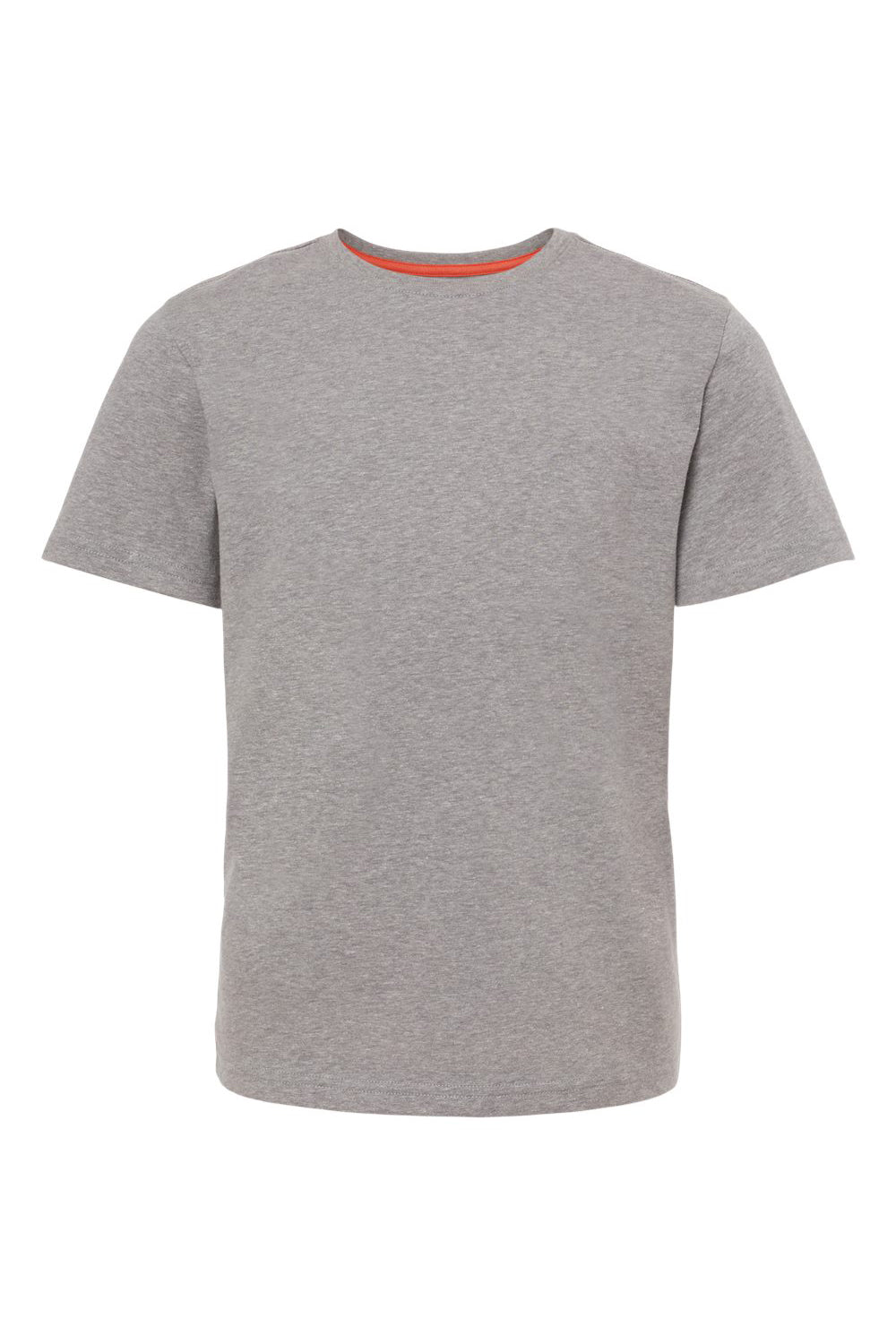 Kastlfel 2015 Youth Recycled Soft Short Sleeve Crewneck T-Shirt Steel Grey Flat Front