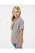 Kastlfel 2015 Youth RecycledSoft Short Sleeve Crewneck T-Shirt Steel Grey Model Side
