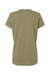 Kastlfel 2021 Womens RecycledSoft Short Sleeve Crewneck T-Shirt Moss Green Flat Back