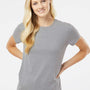 Kastlfel Womens Recycled Soft Short Sleeve Crewneck T-Shirt - Steel Grey