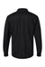 Paragon 110 Mens Prescott Long Sleeve Polo Shirt Black Flat Back
