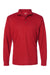 Paragon 110 Mens Prescott Long Sleeve Polo Shirt Red Flat Front