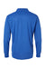 Paragon 110 Mens Prescott Moisture Wicking Long Sleeve Polo Shirt Royal Blue Flat Back