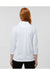 Paragon 120 Womens Lady Palm 3/4 Sleeve Polo Shirt White Model Back