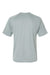 Paragon 200 Mens Islander Performance Short Sleeve Crewneck T-Shirt Medium Grey Flat Back