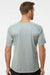 Paragon 200 Mens Islander Performance Moisture Wicking Short Sleeve Crewneck T-Shirt Medium Grey Model Back