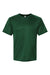 Paragon 200 Mens Islander Performance Short Sleeve Crewneck T-Shirt Hunter Green Flat Front