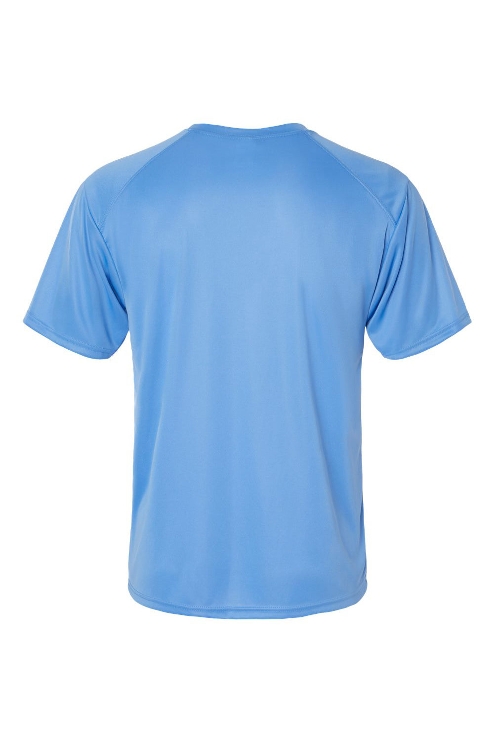 Paragon 200 Mens Islander Performance Moisture Wicking Short Sleeve Crewneck T-Shirt Bimini Blue Flat Back