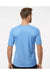 Paragon 200 Mens Islander Performance Short Sleeve Crewneck T-Shirt Bimini Blue Model Back