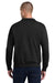Jerzees 995M/995MR Mens NuBlend Pill Resistant Fleece 1/4 Zip Sweatshirt Black Model Back