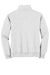 Jerzees 995M/995MR Mens NuBlend Pill Resistant Fleece 1/4 Zip Sweatshirt Ash Grey Flat Back