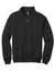 Jerzees 995M/995MR Mens NuBlend Pill Resistant Fleece 1/4 Zip Sweatshirt Black Flat Front