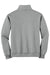 Jerzees 995M/995MR Mens NuBlend Pill Resistant Fleece 1/4 Zip Sweatshirt Oxford Grey Flat Back