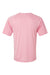 Paragon 200 Mens Islander Performance Short Sleeve Crewneck T-Shirt Charity Pink Flat Back