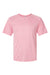 Paragon 200 Mens Islander Performance Short Sleeve Crewneck T-Shirt Charity Pink Flat Front