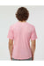 Paragon 200 Mens Islander Performance Short Sleeve Crewneck T-Shirt Charity Pink Model Back