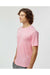 Paragon 200 Mens Islander Performance Short Sleeve Crewneck T-Shirt Charity Pink Model Side
