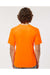 Paragon 200 Mens Islander Performance Short Sleeve Crewneck T-Shirt Neon Orange Model Back