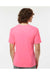Paragon 200 Mens Islander Performance Short Sleeve Crewneck T-Shirt Neon Pink Model Back