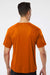 Paragon 200 Mens Islander Performance Moisture Wicking Short Sleeve Crewneck T-Shirt Orange Model Back