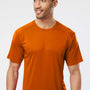 Paragon Mens Islander Performance Moisture Wicking Short Sleeve Crewneck T-Shirt - Orange