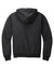 Jerzees 996M/996MR Mens NuBlend Pill Resistant Fleece Hooded Sweatshirt Hoodie w/ Pouch Pocket Heather Black Flat Back