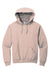 Jerzees 996M/996MR Mens NuBlend Pill Resistant Fleece Hooded Sweatshirt Hoodie w/ Pouch Pocket Blush Pink Flat Front