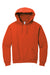 Jerzees 996M/996MR Mens NuBlend Pill Resistant Fleece Hooded Sweatshirt Hoodie w/ Pouch Pocket Burnt Orange Flat Front