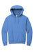 Jerzees 996M/996MR Mens NuBlend Pill Resistant Fleece Hooded Sweatshirt Hoodie w/ Pouch Pocket Columbia Blue Flat Front