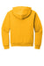 Jerzees 996M/996MR Mens NuBlend Pill Resistant Fleece Hooded Sweatshirt Hoodie w/ Pouch Pocket Gold Flat Back