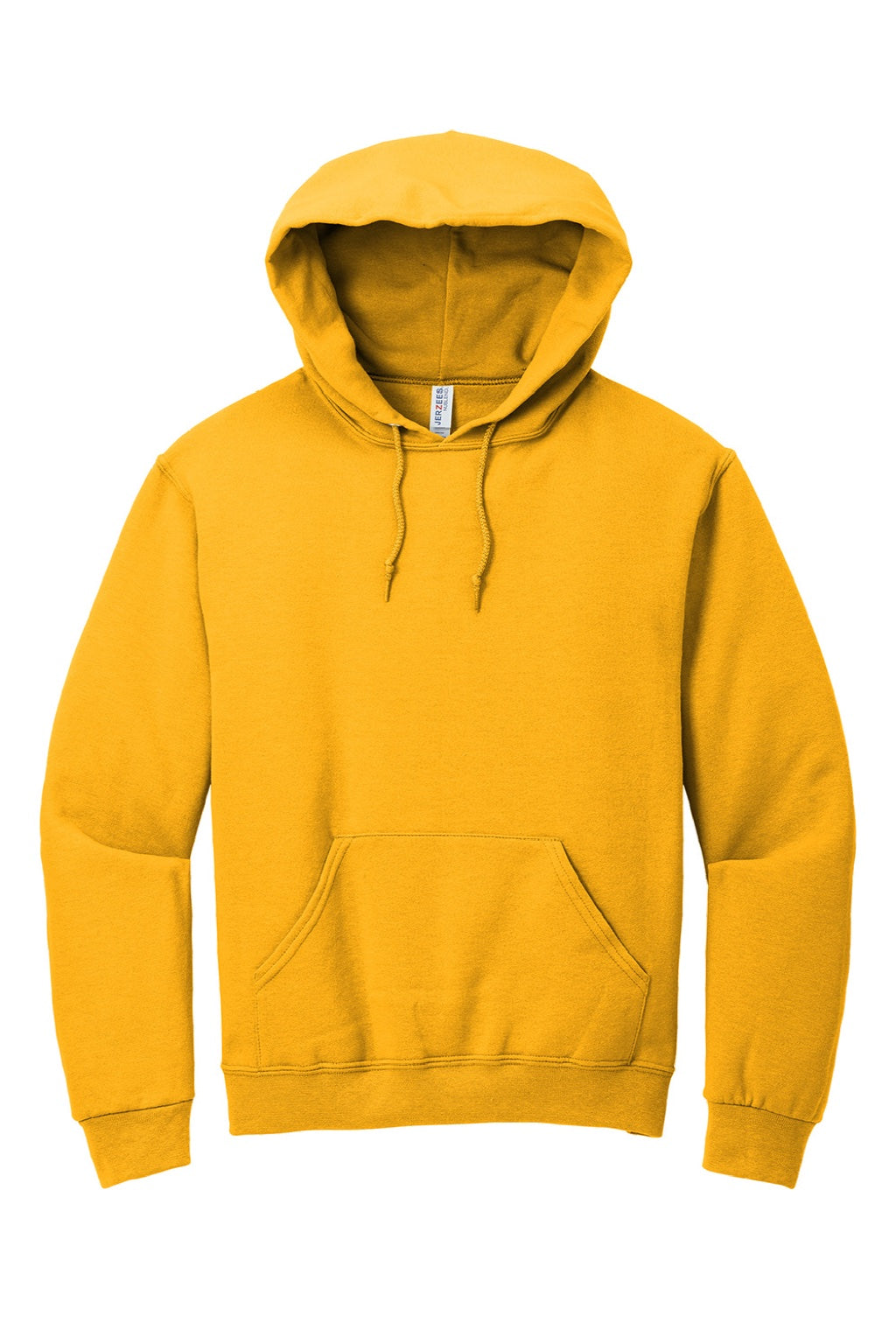 Jerzees 996M/996MR Mens NuBlend Pill Resistant Fleece Hooded Sweatshirt Hoodie w/ Pouch Pocket Gold Flat Front