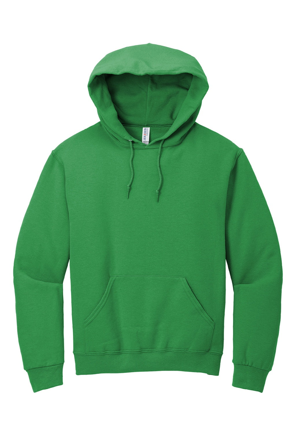Jerzees 996M/996MR Mens NuBlend Pill Resistant Fleece Hooded Sweatshirt Hoodie w/ Pouch Pocket Kelly Green Flat Front