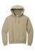 Jerzees 996M/996MR Mens NuBlend Pill Resistant Fleece Hooded Sweatshirt Hoodie w/ Pouch Pocket Khaki Brown Flat Front